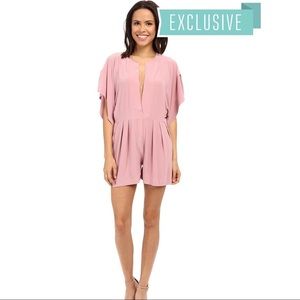 Norma Kamali Pink Romper